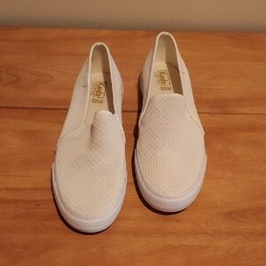 Keds Women's Beige Slip-On Sneakers